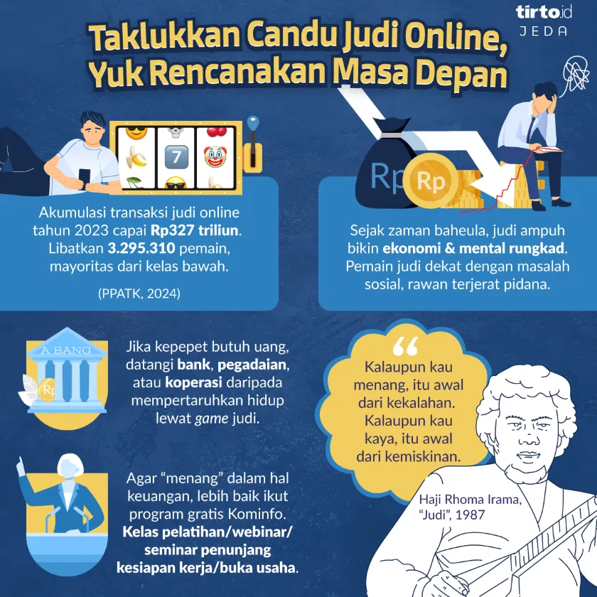 Taklukkan Candu Judi Online, Yuk Rencanakan Masa Depan