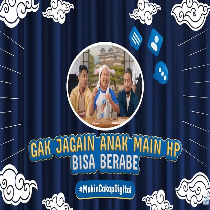 Gak Jagain Anak Main HP Bisa Berabe